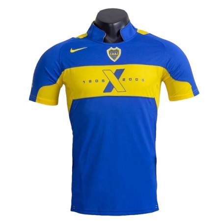 Billiga Fotbollströjor Boca Juniors Retro Hemma tröja 2005 Kortärmad